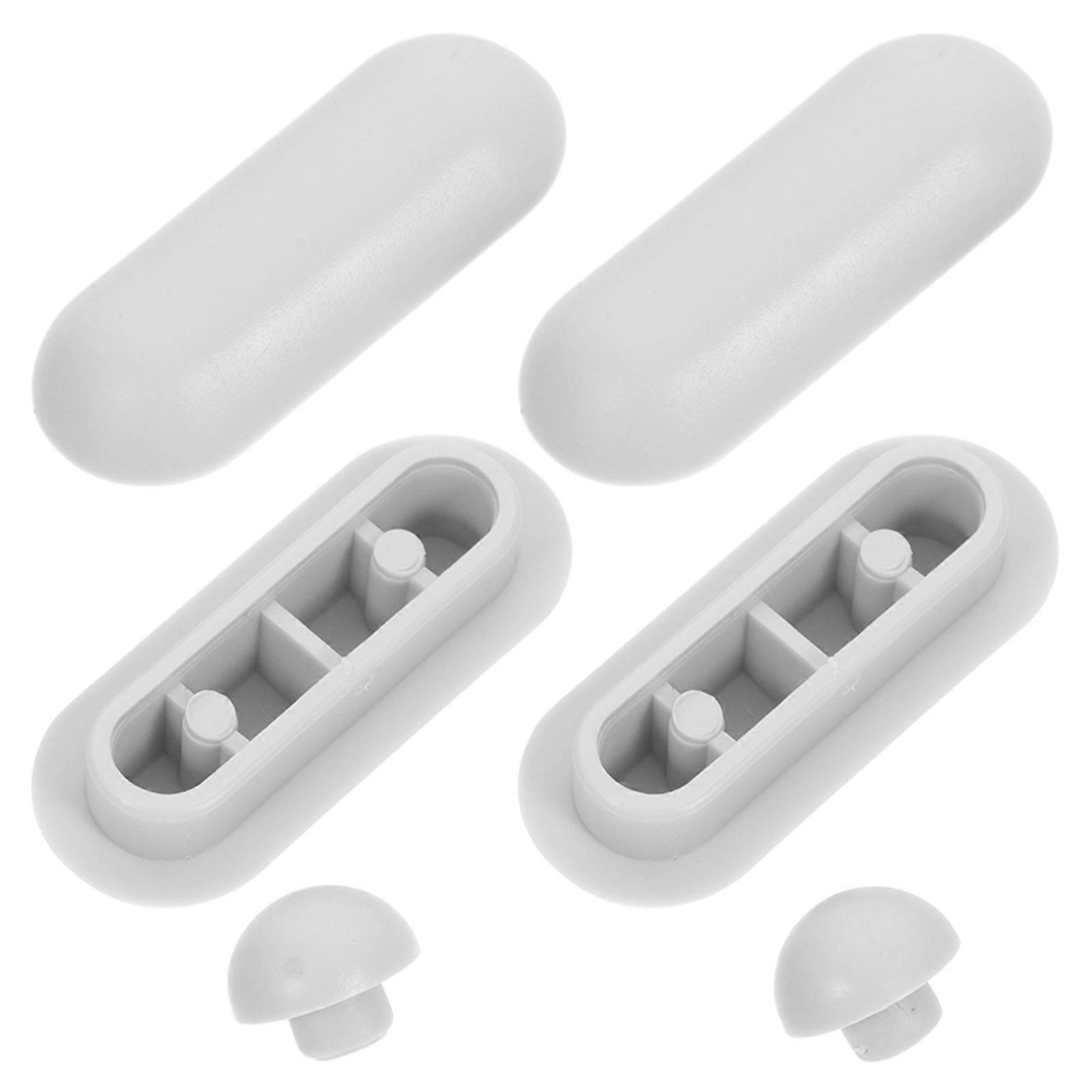 1 Set WC-Sitz Puffer Kissenauflagen WC-Sitz Bezug Puffer WC-Sitzauflagen WC-Sitzstoßstangen WC-Sitzabstandshalter Bidet WC-Sitz Stoßstangen