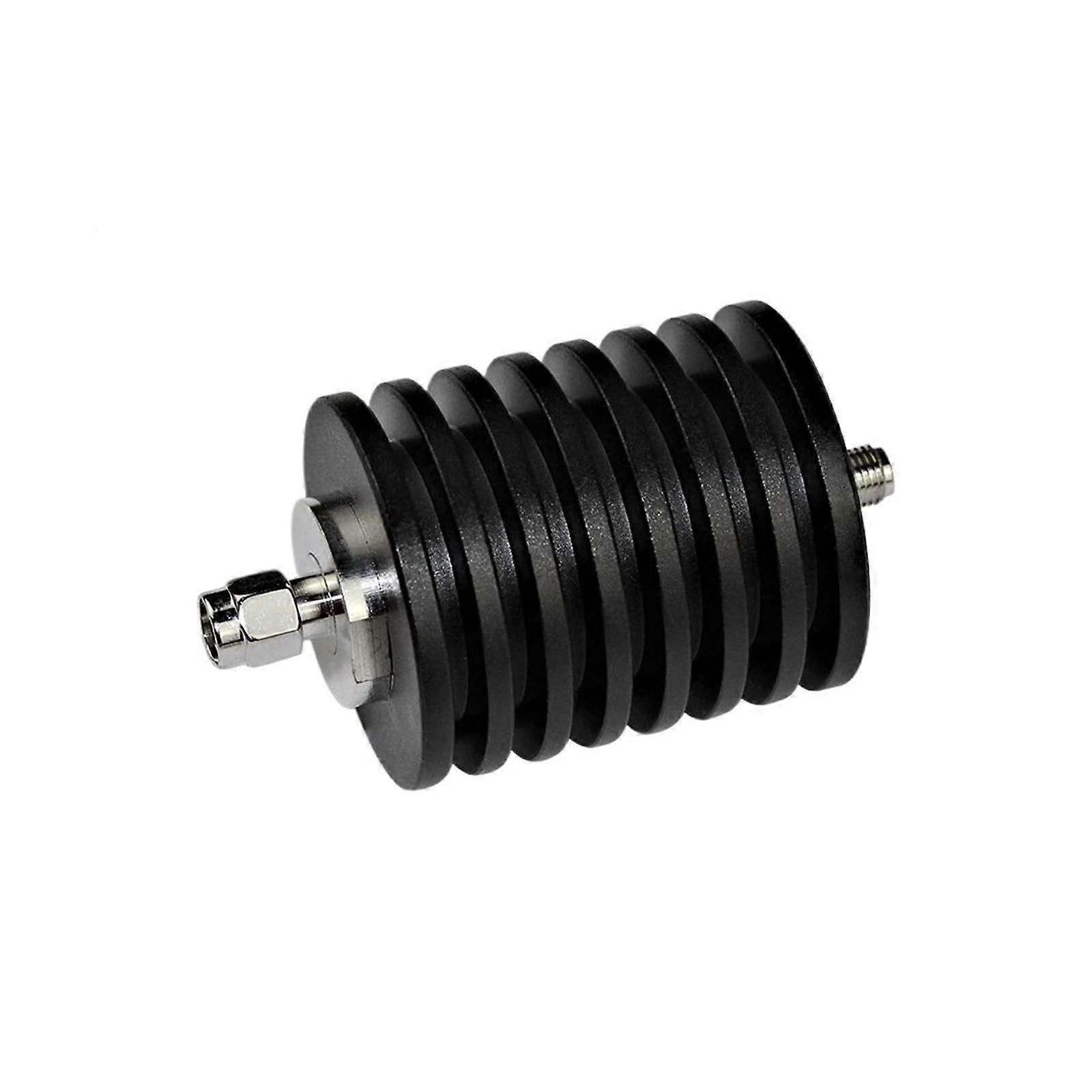 Fixed coaxial attenuator 30 W SMA connector, 1 dB – 50 dB, 0 – 4 GHz, 50 Ohm (3dB 3GHz).