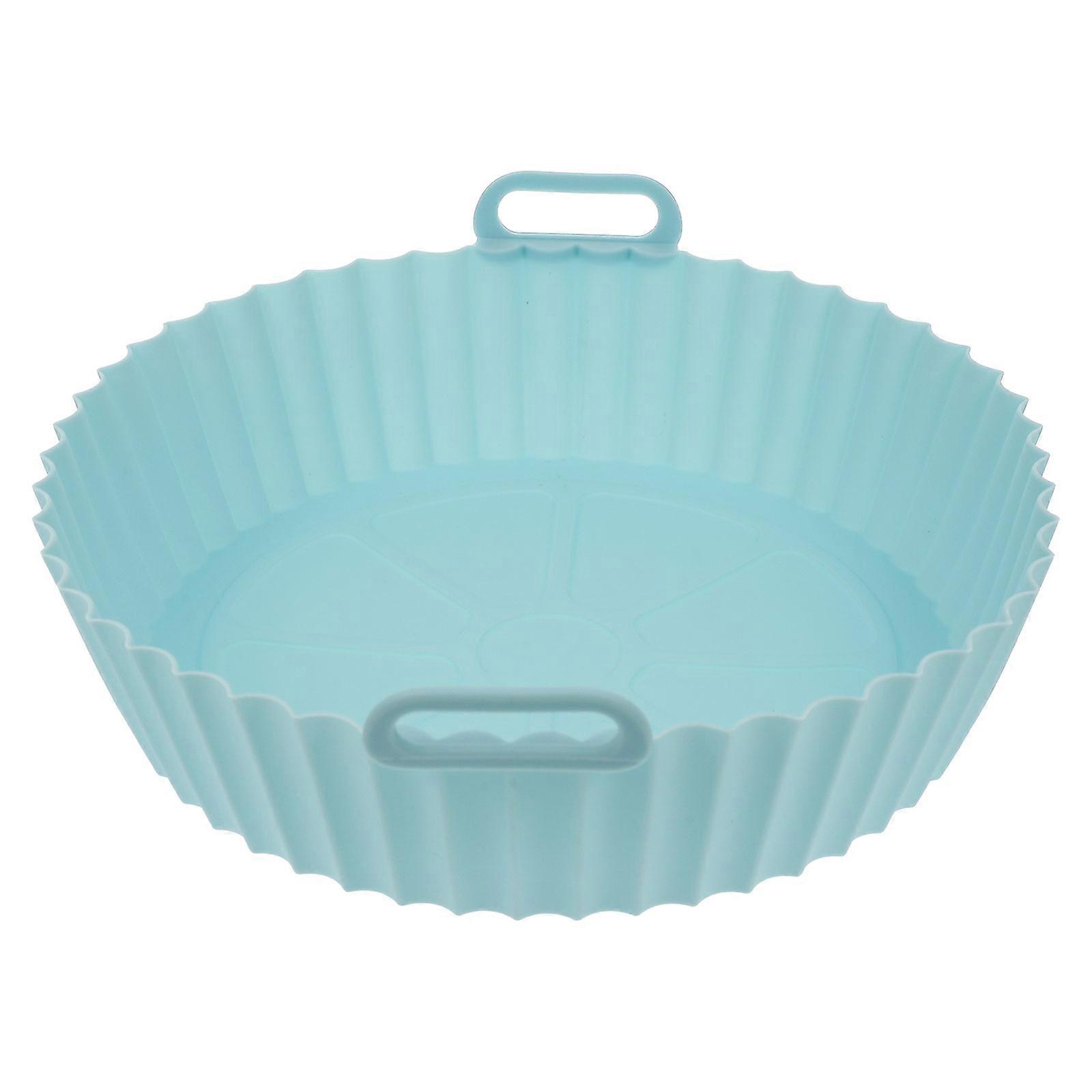 Non-Stick Air Fryer Liner Silicone Pot Prevents Stains For Kitchen Enthusiasts 1Set