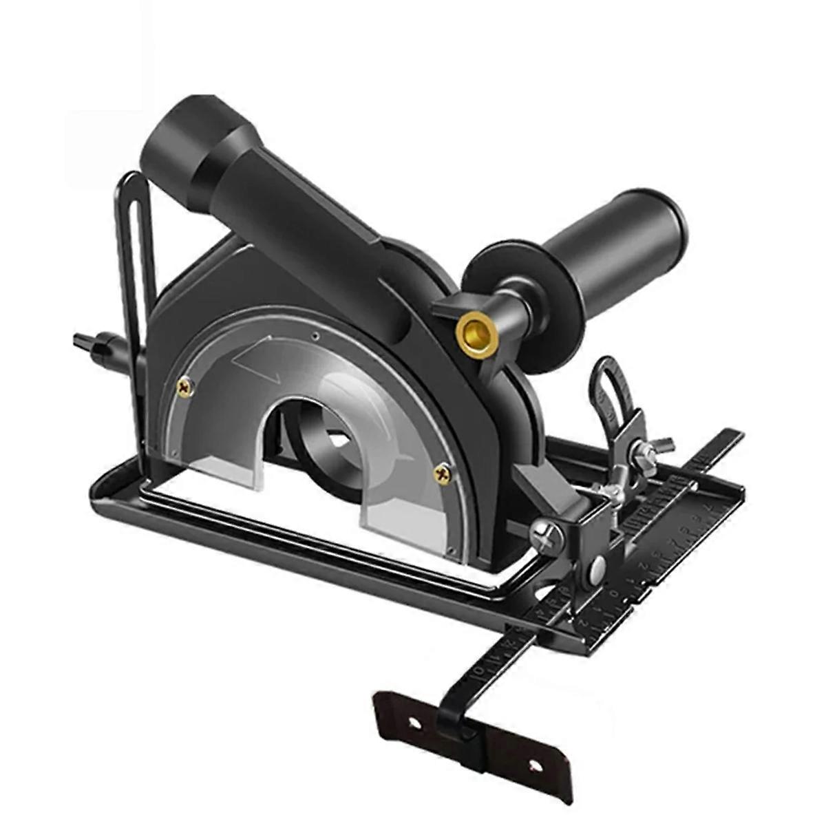 Hand Angle Grinder Converter to Cutter Base Bracket 0-40mm Depth Slotting Stand Tools for 100-125MM