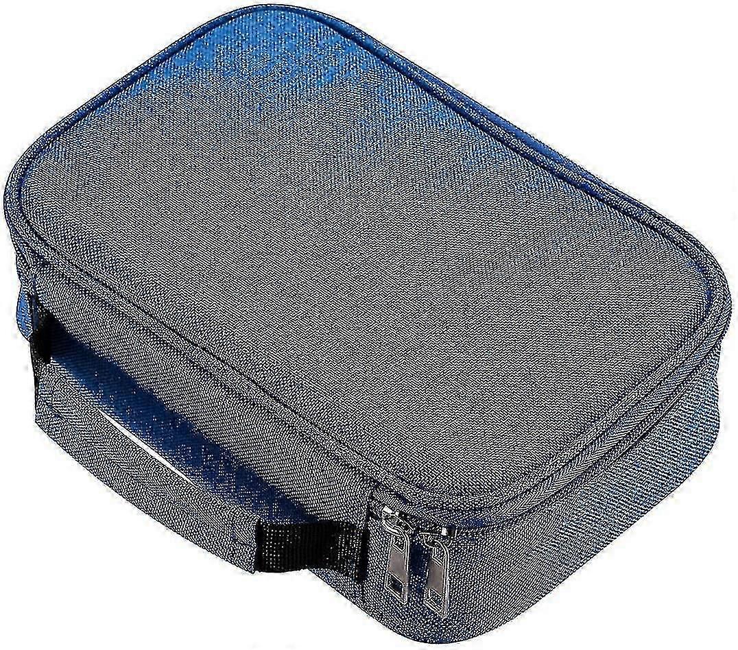 Pencil Case, 72 Slots Multi-functional Large Capacity Pens Case,blue