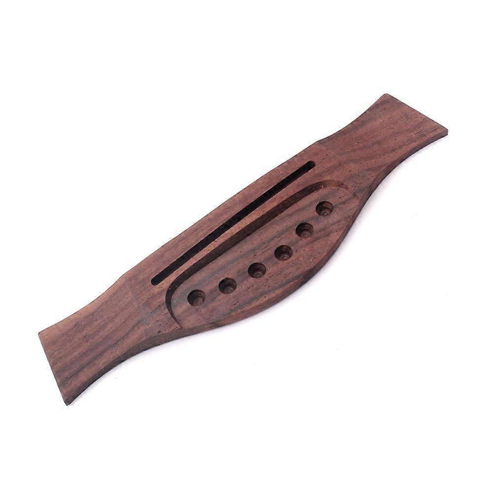 Fishtail Shaped 6 String Guitar Saddle Bridge for Folk Acoustic Guitar – Elegant Design, Easy Installation, Tone