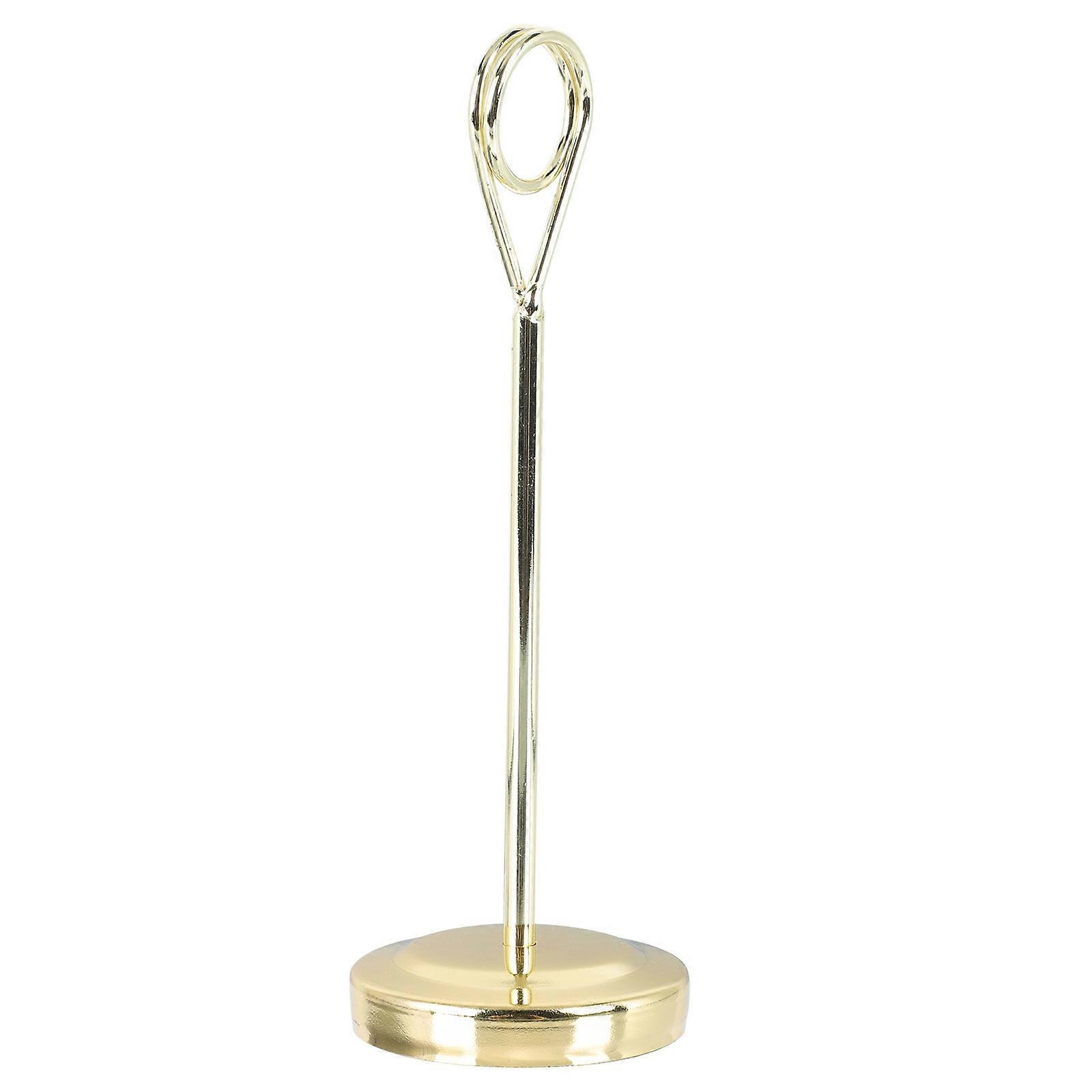 1 Pc Ring Table Holder Hotel Menu Rack for Buffet Dishes Cards Display