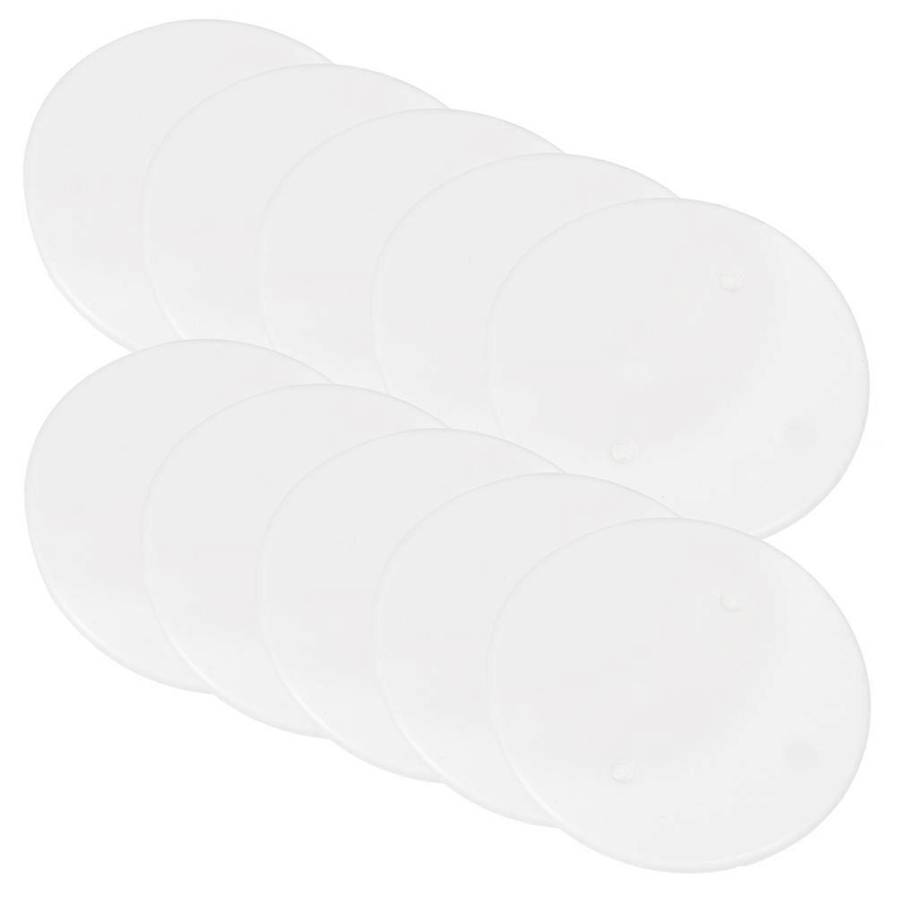 Ceiling Plate Cover Socket Panel Covering Simple Design Octagonal 4.13X4.13X0.12In Wire Organization 60Pcs