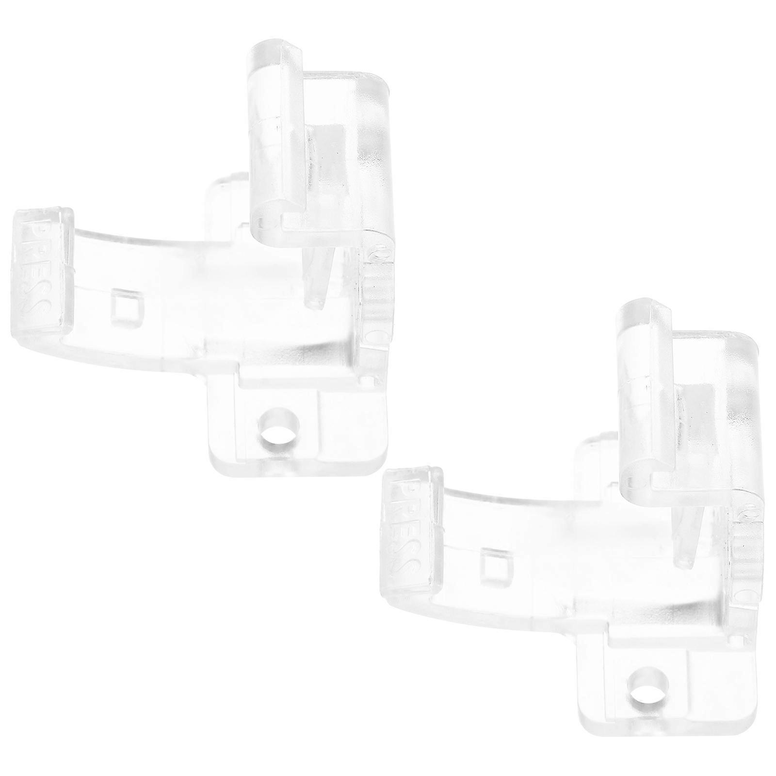 Break Resistant Roller Blind Brackets, Modern Minimalist Wall Ceiling Mount, Easy Installation Accessories for Window Blinds, Flexible Design