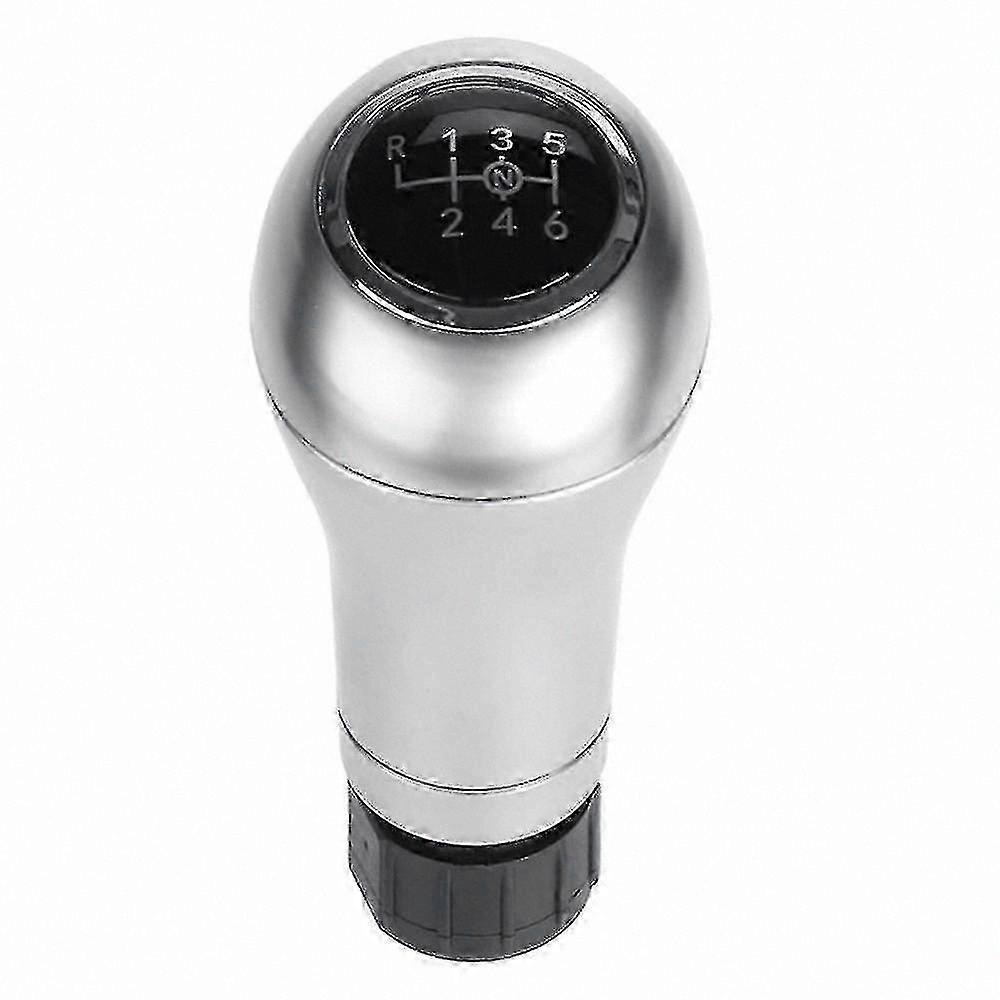6-Speed Manual Car Gear Shift Knob, 14.5mm, Compatible with Multiple Models