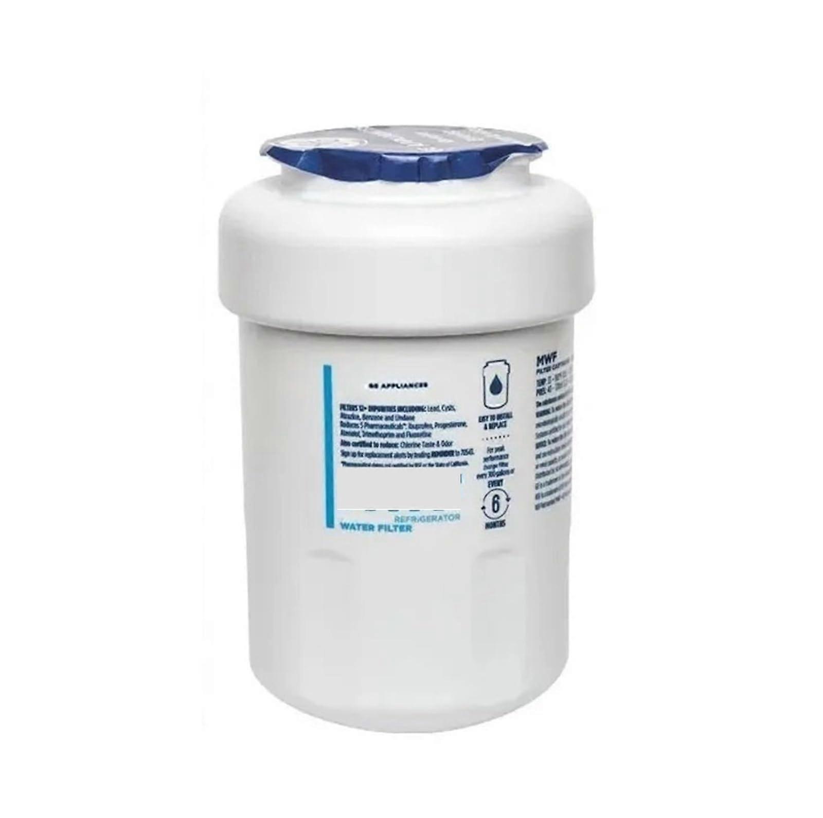 Refrigerator Water Filter Compatible With GE MWFAP MWFINT GWF06 GWFA HWF HWFA FMG-1 FMG DSS25KGREBB GCU23LGYDFSS 1 Pack