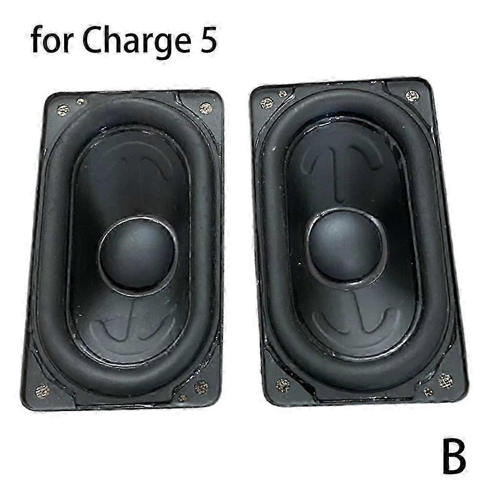 Black (B) for Charge 5 $ for JBL Charge4/5 mid-low frequency speaker with large neodymium magnet Bluetooth speaker