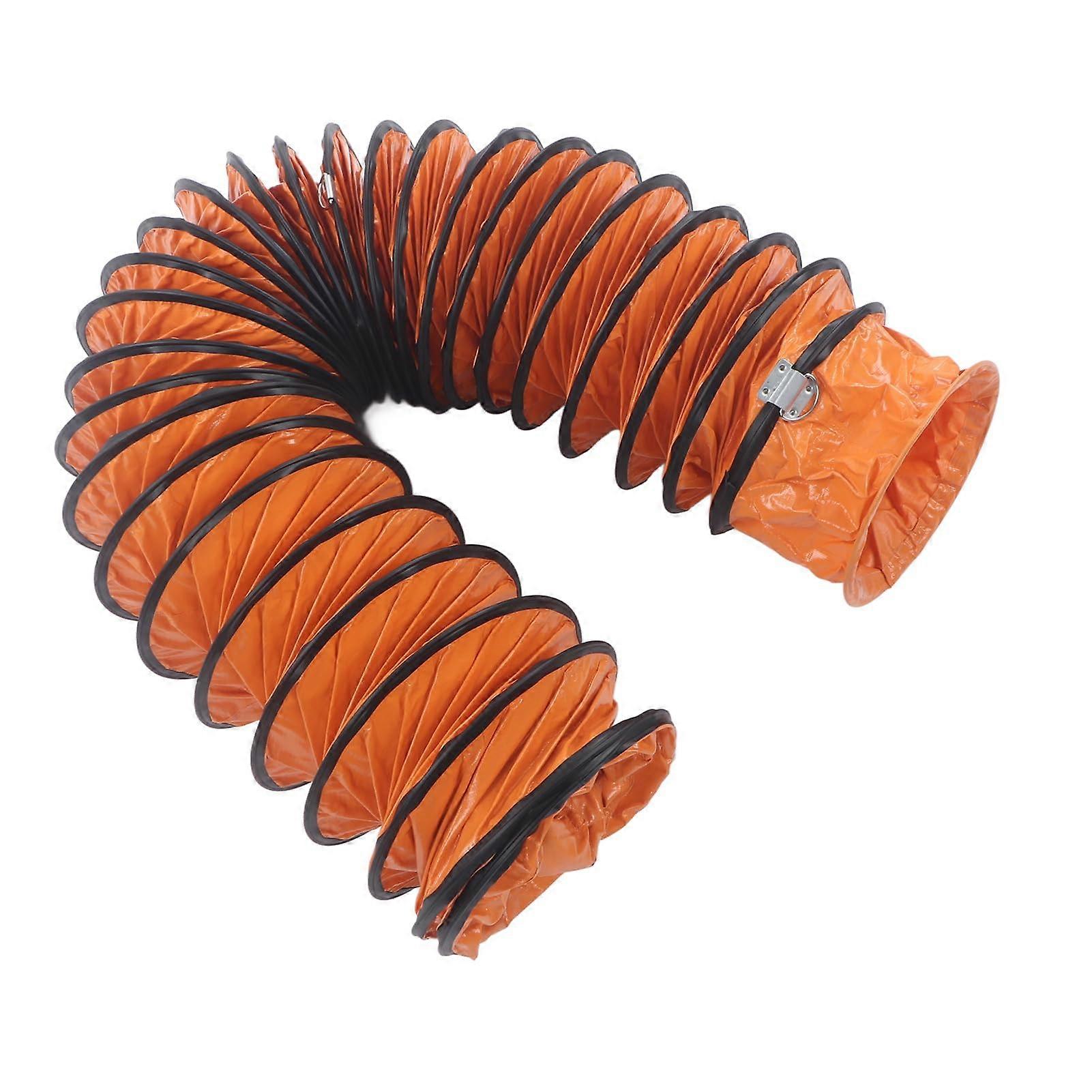 8in PVC Flexible Duct Hosing 10m - High Performance Ventilation Ducting for Factories and Basements