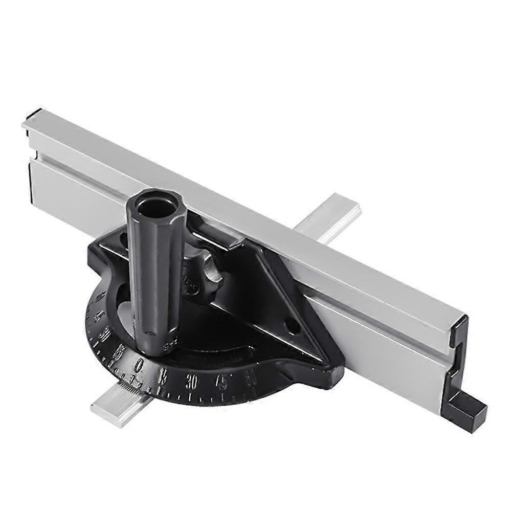 Miter theory fence system woodworking tools block with angle ruler black PLA saw for table accessories angle