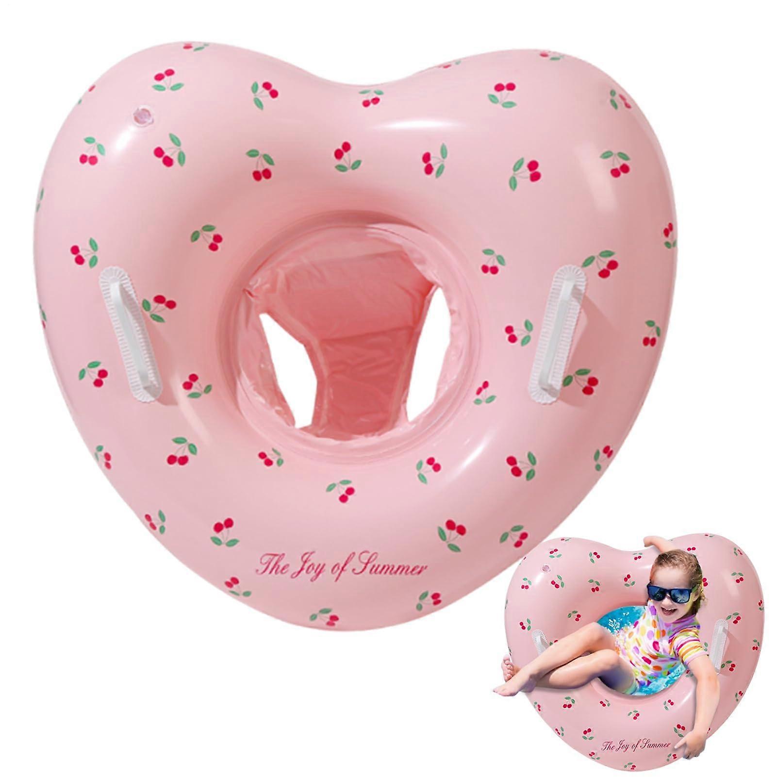 Heart Pool Float, Inflatable Heart-Shaped Pool Float, Water Accessory For Graduation, Engagement, Beach, Bridal Shower