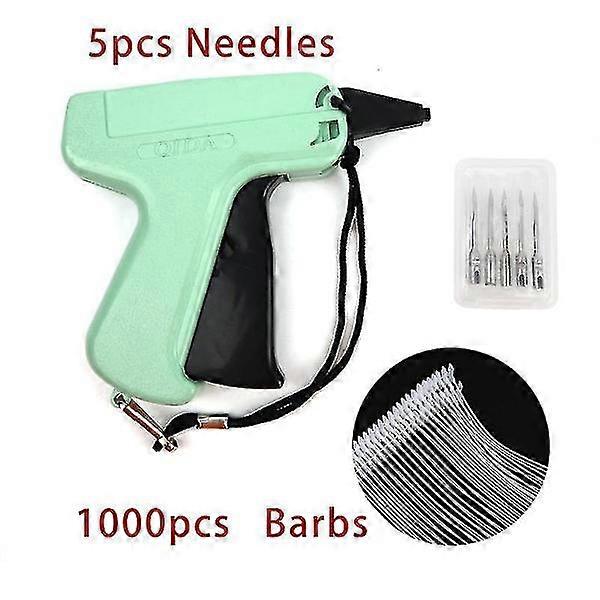 Price Tag Gun with 1000 Barbs, 5 Needles for Clothes
