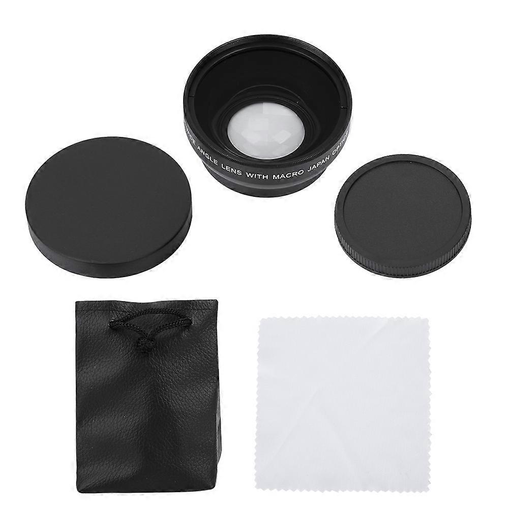 0.45X Magnification High Definition Wide Angle Lens for 49mm Mount Camera