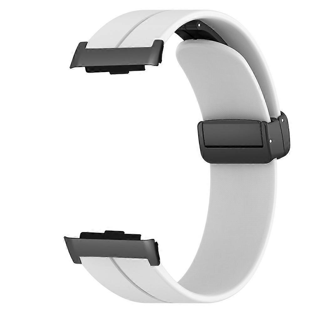 For Huawei Watch D Strap Replacement Soft Silicone Watch Strap with Magnetic Folding Buckle