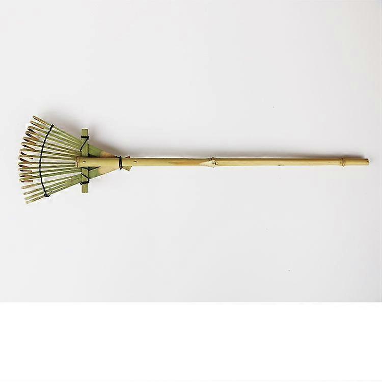 Garden Rake: For Sandboxes Bamboo Lightweight Hand Rake For Sand Leveling For Parks And Courtyards Leaves Small Garden Tool