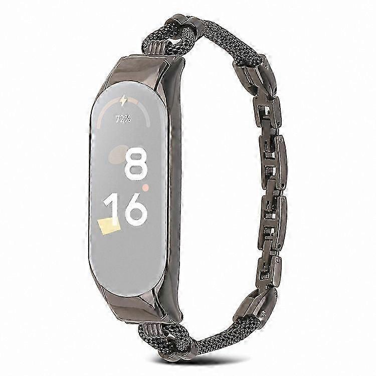 Copper Chain Metal Watch Strap for Mi Band 7 Smartwatch Replacement Band Stylish and Durable Accessory