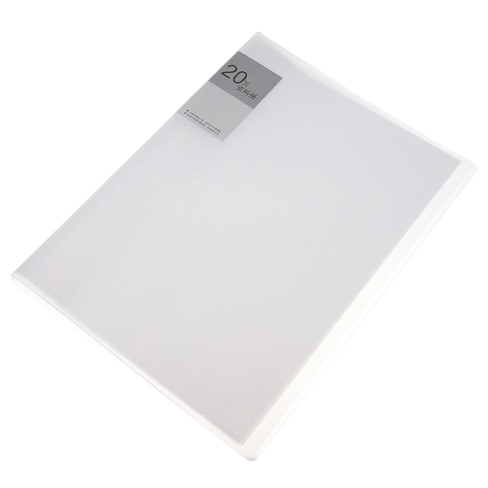 Lightweight Plastic File Folder Wear Resistant Portable Expanding Organizer for Bills, Letters, and Receipts Home Office School Storage