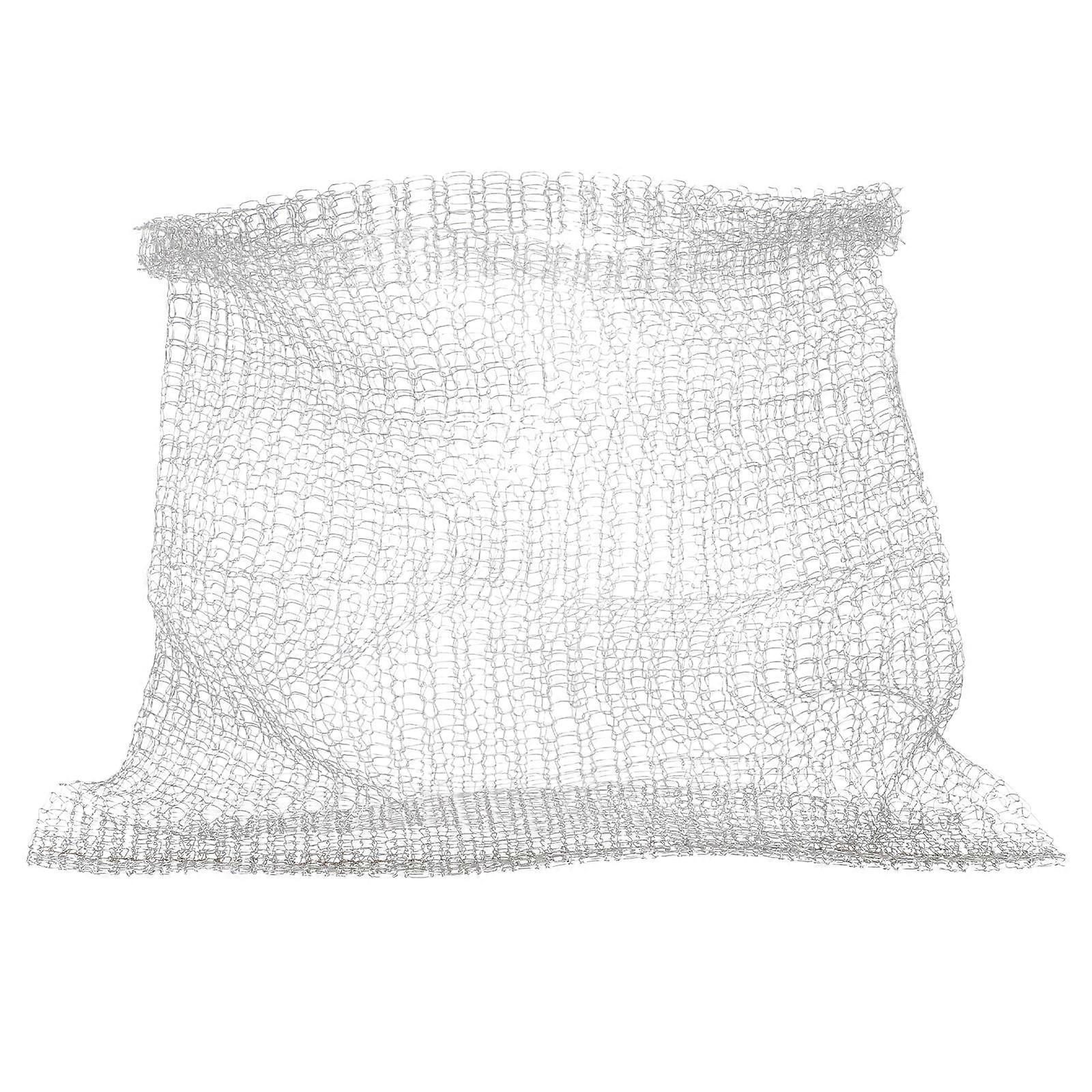 Practical Outdoor Plant Mesh Netting Bag 1Pack For Home Gardeners Silver