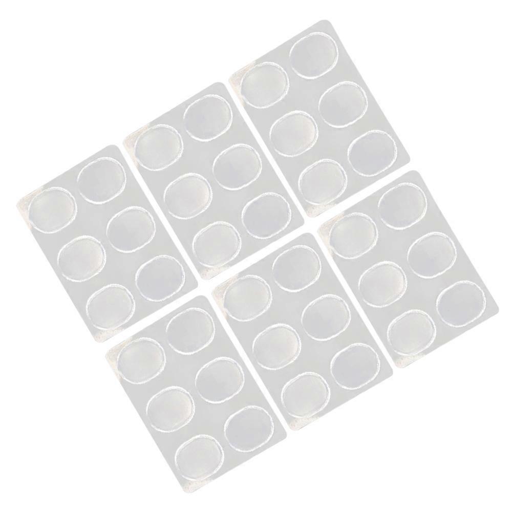 GEL Heel Grips For New Shoes Adjustment Foot Relief 6 Sets Transparent Inserts