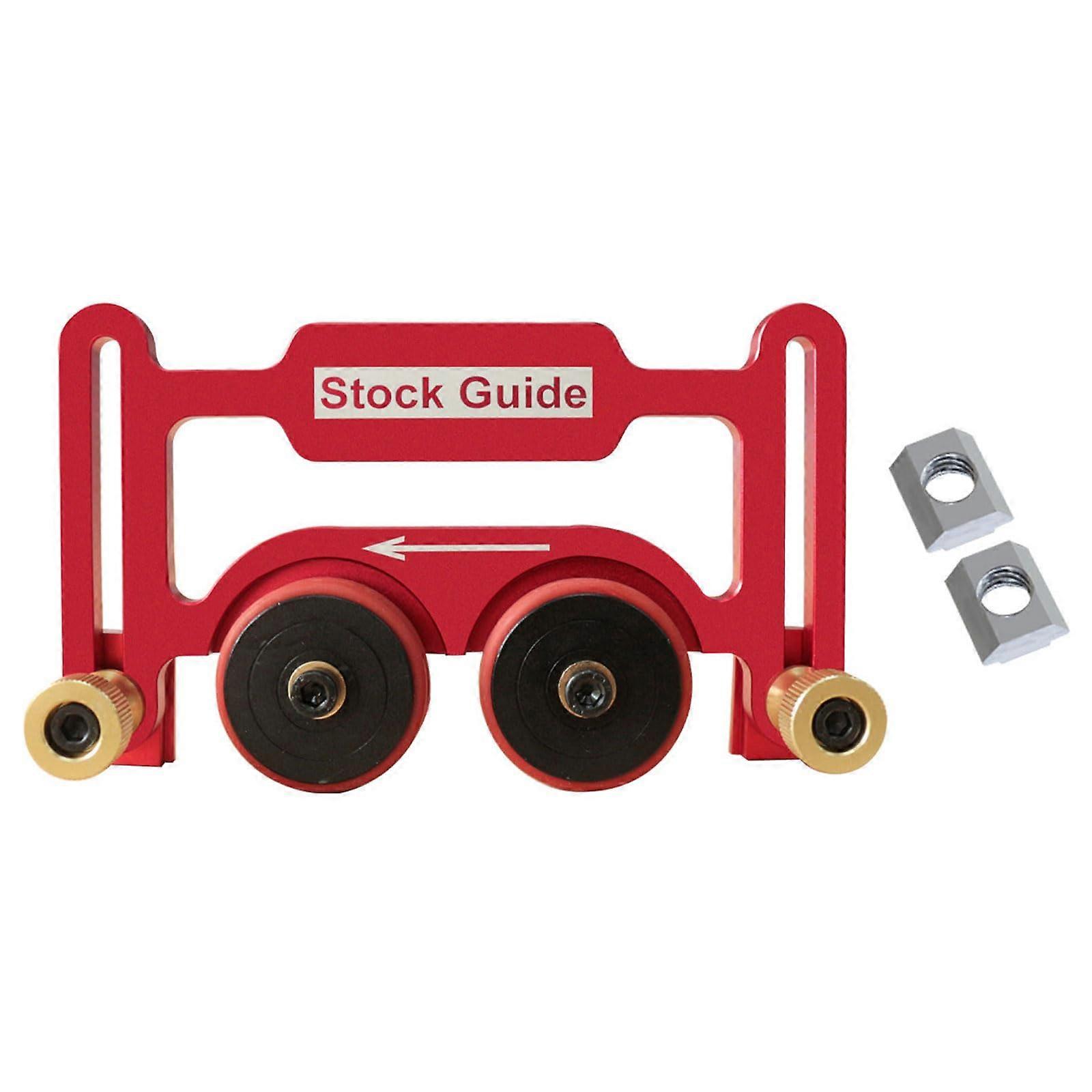 Roller Guides Multipurpose Bearing Guides for Woodworking Projects, Anti-Rebound Push Tool, Durable Plastic, Easy Installation
