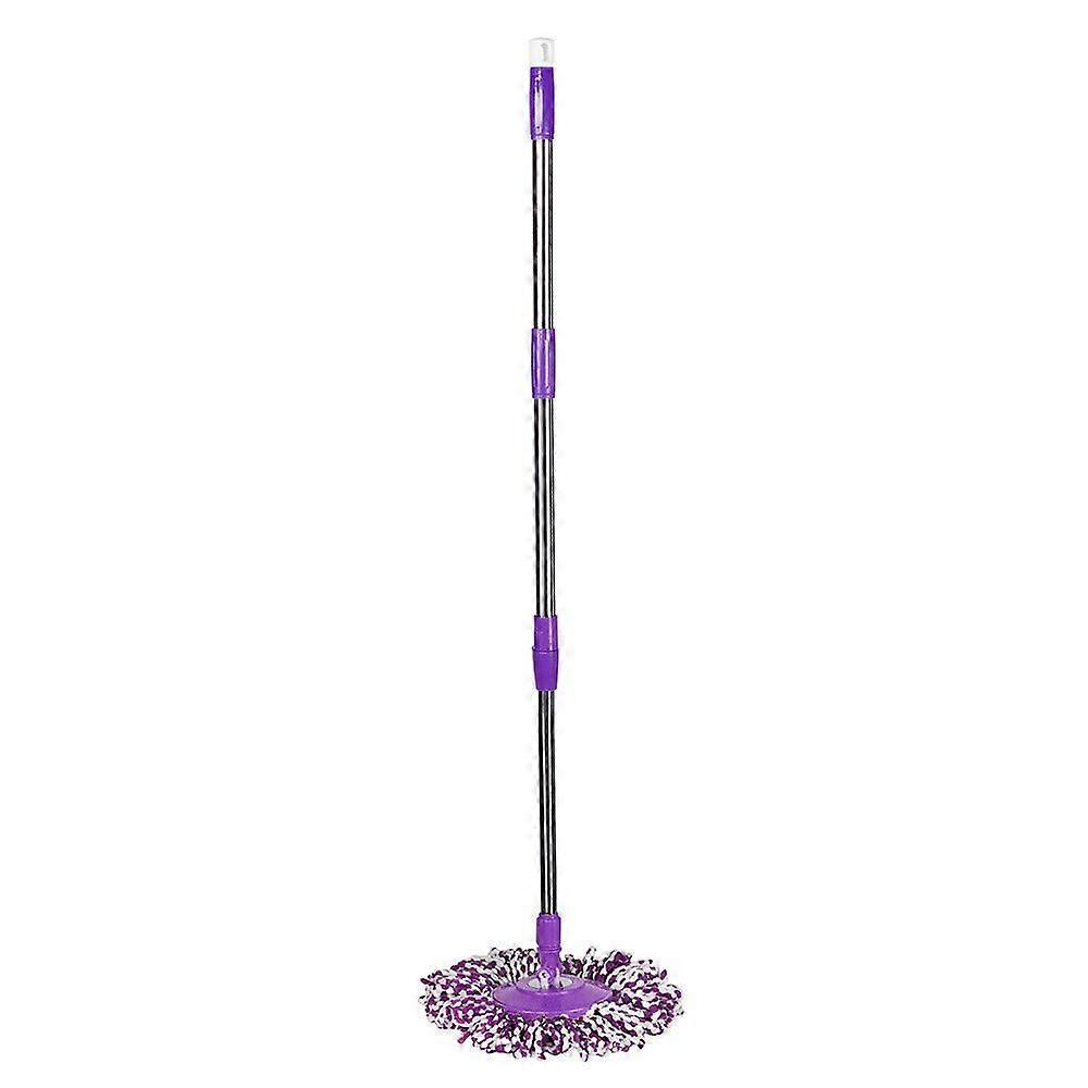 Pedal version, no replacement mop for wiper mop, 360degree handle, floor cleaning, streak remover, aluminum, violet, one size fits all