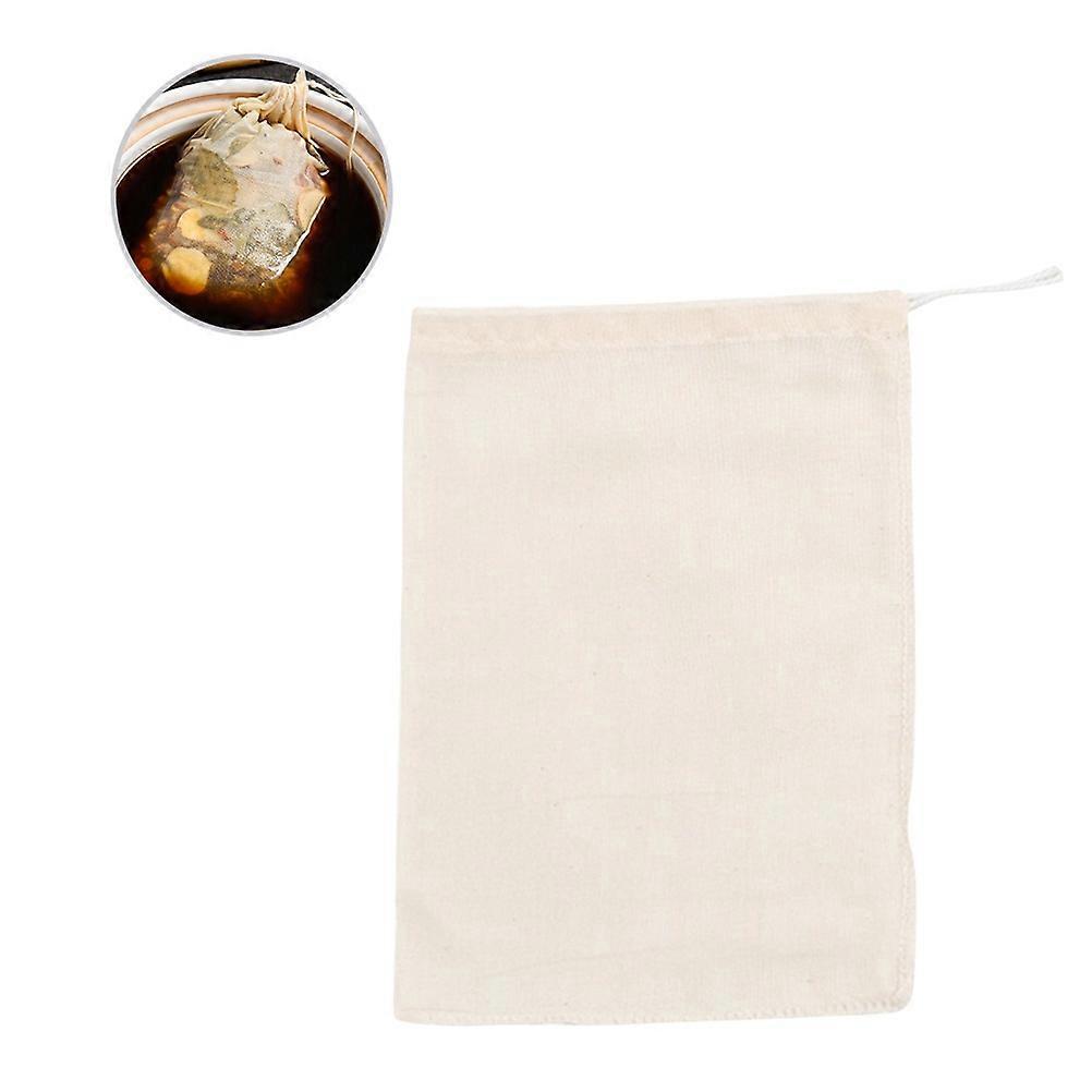 Soy Milk Filter Bag Natural Cotton Rectangular Soup Making Cooking 20Pcs