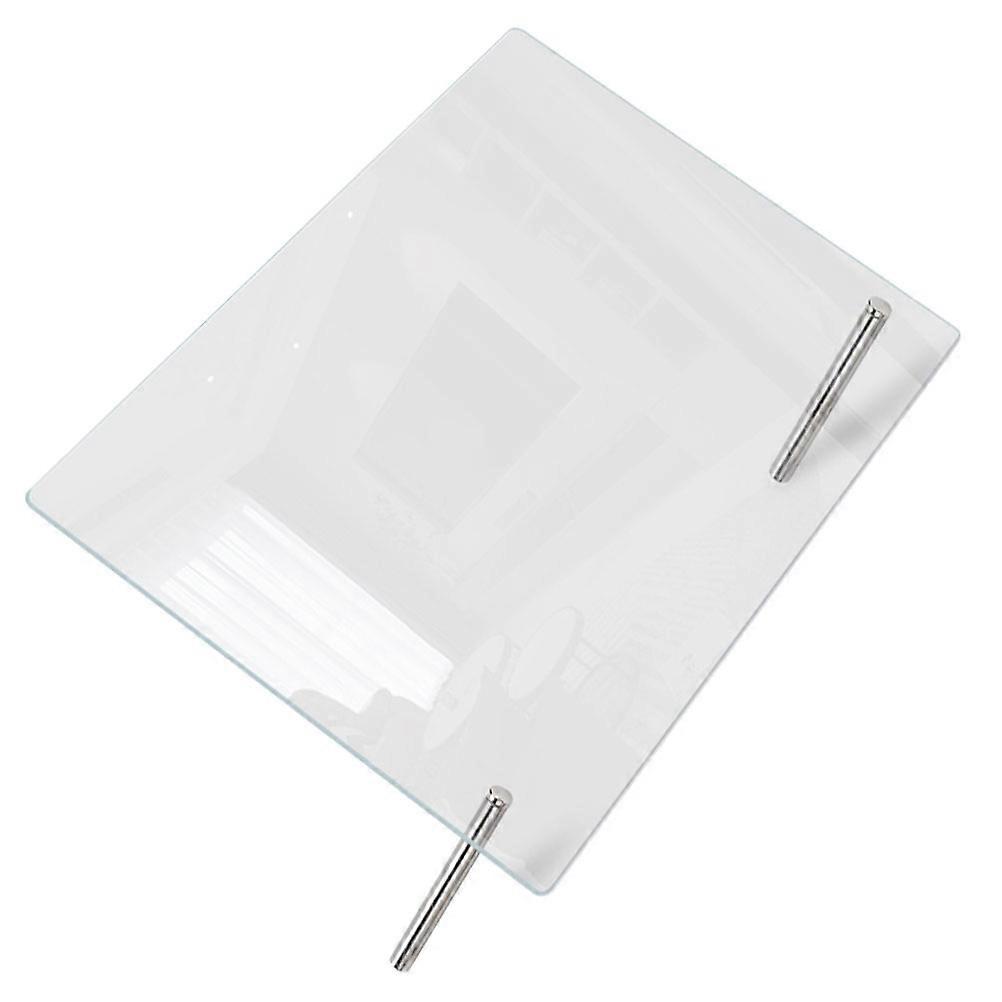 Erasable Memo Board 1 Set Multi-Functional Acrylic Note Board For Home And Office Simple Design Transparent Color