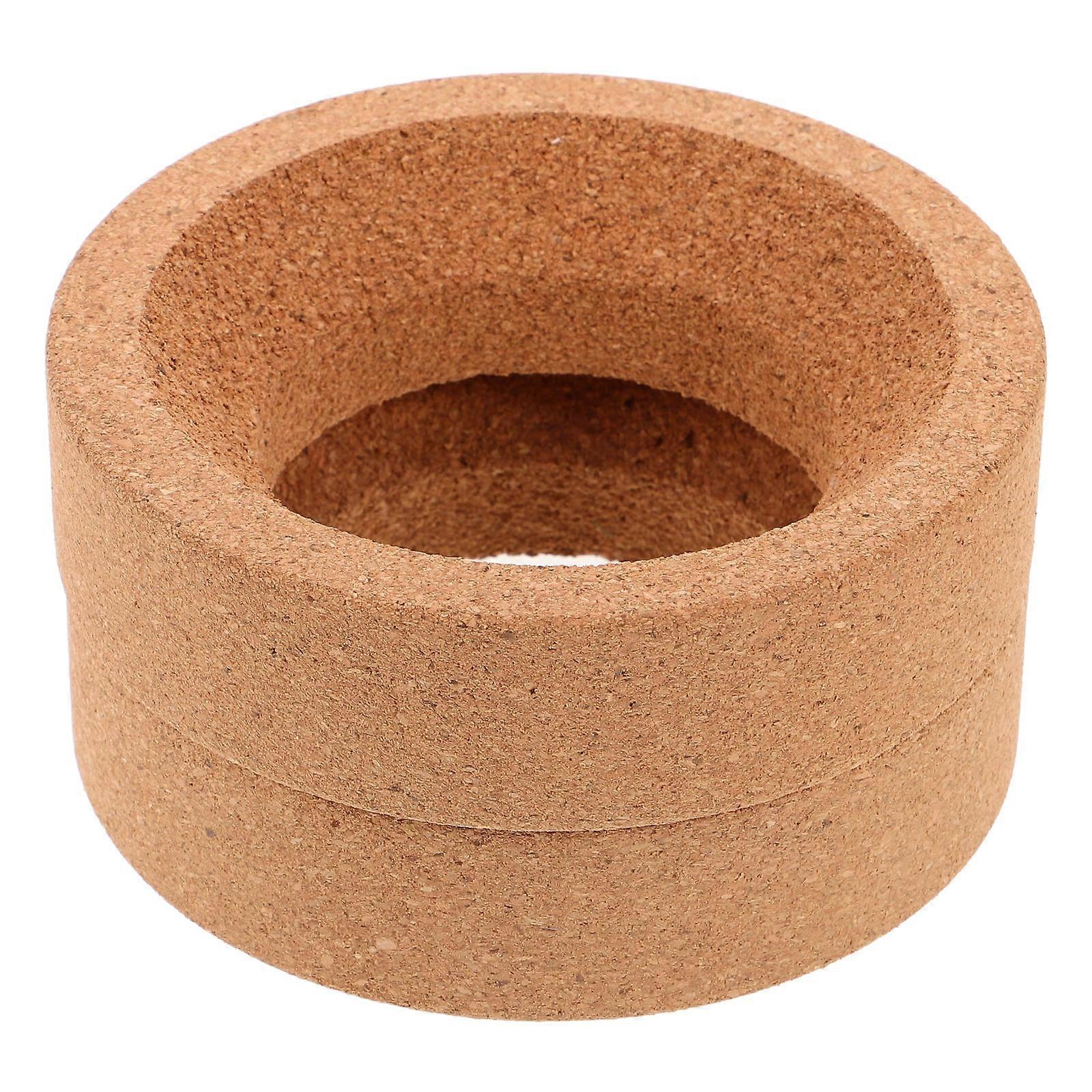 Shock Resistance Cork Rings Laboratory Flasks Cork Stand For Students 4.72Inch Diameter Round Bottom Flask Holder 2Pcs