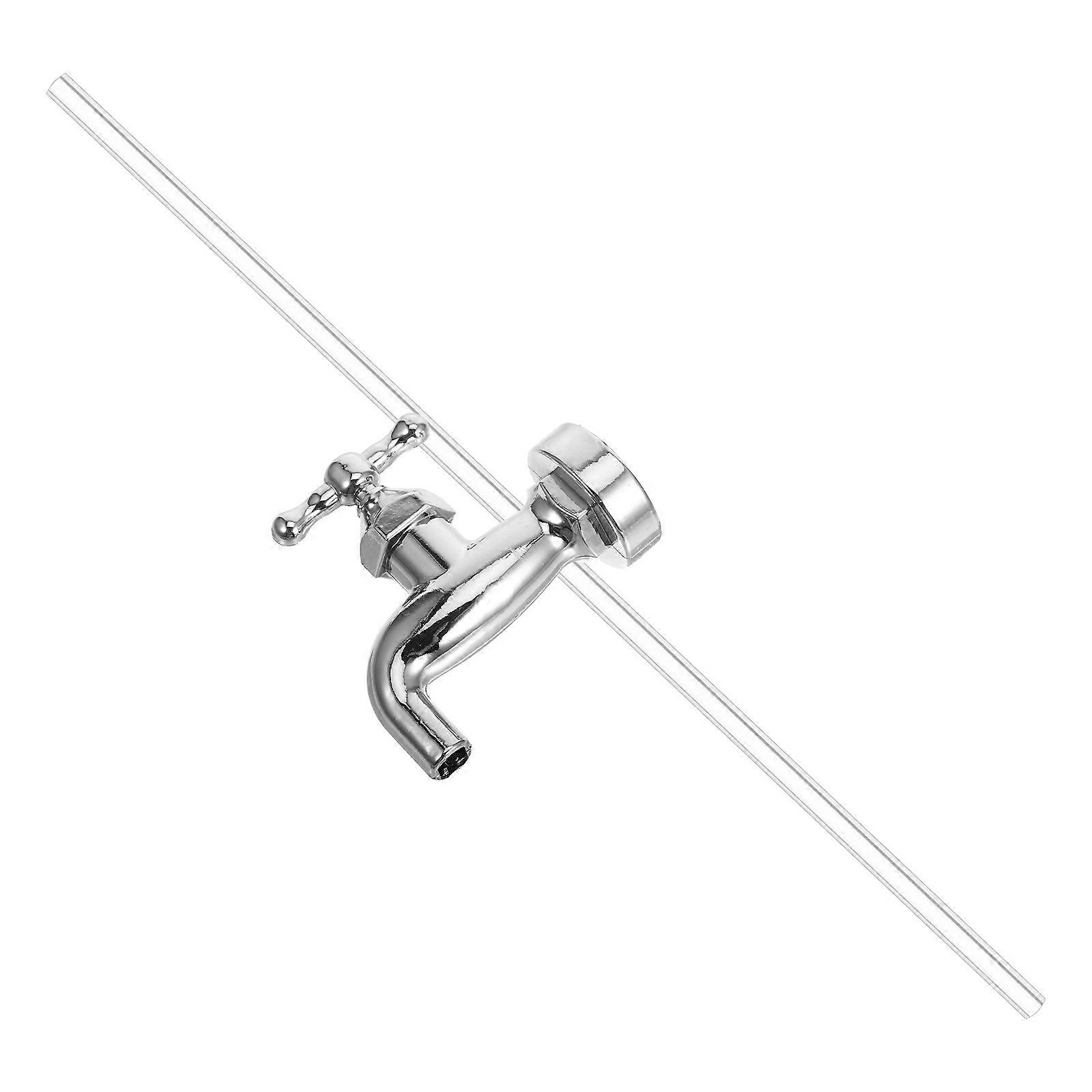 Acrylic Tube Water Fountain Ornament For Pond Decoration With Precise Flow .00X9.50X4.30CM 1 Set