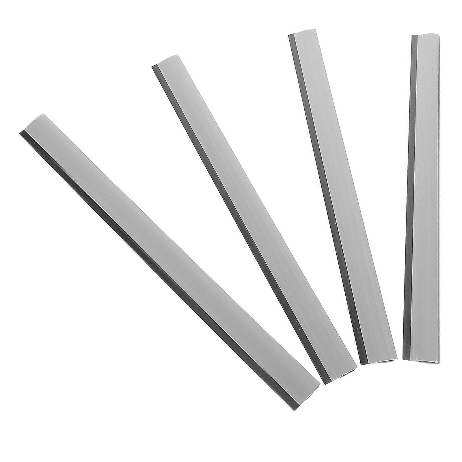Gray Dustpan Lip Replacement Plastic Soft Edge Strips for Dustpan 4Pcs