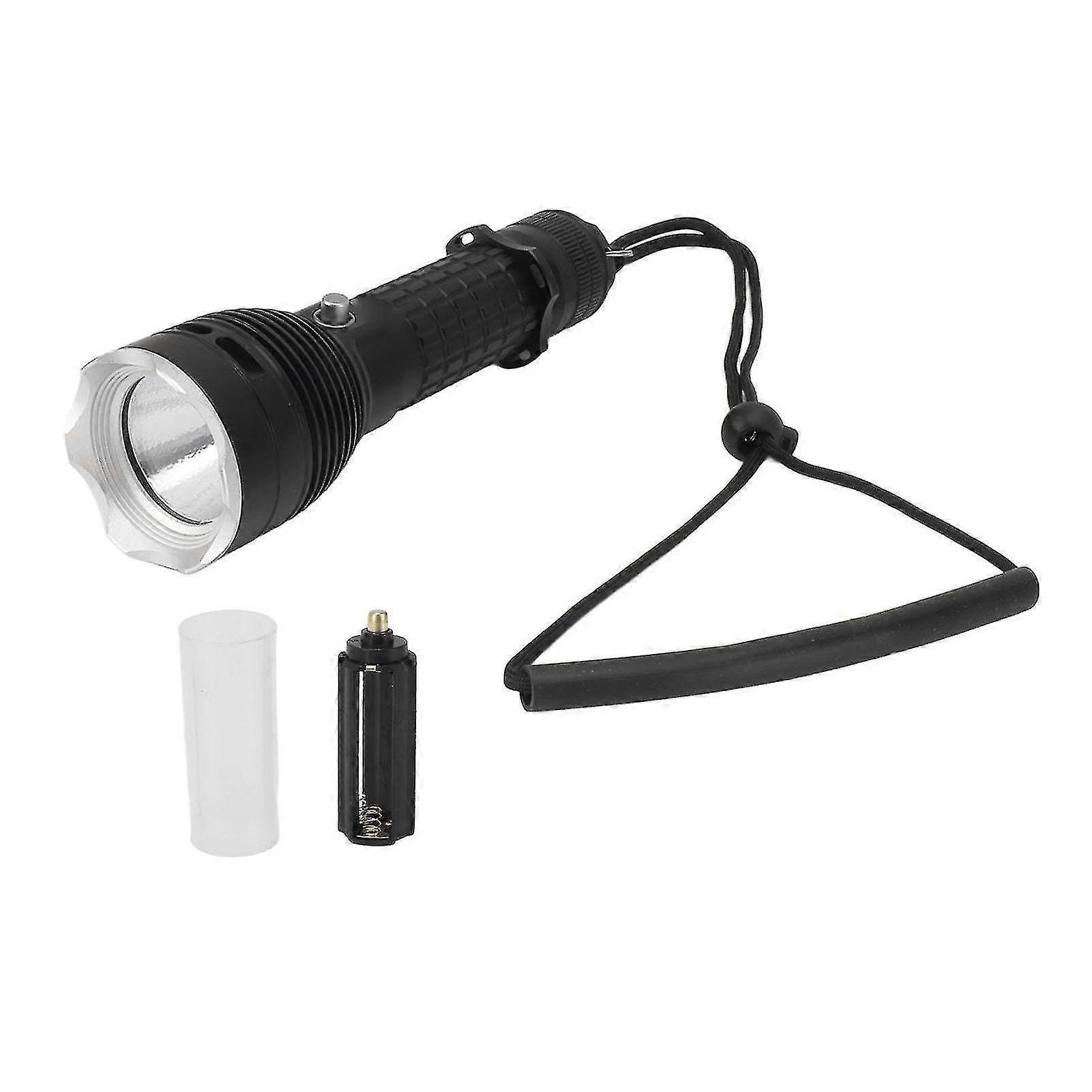 3200LM Waterproof Diving Flashlight with 3 Lighting Modes - Professional IPX8 Underwater LED Dive Torch for Scuba & Swimming