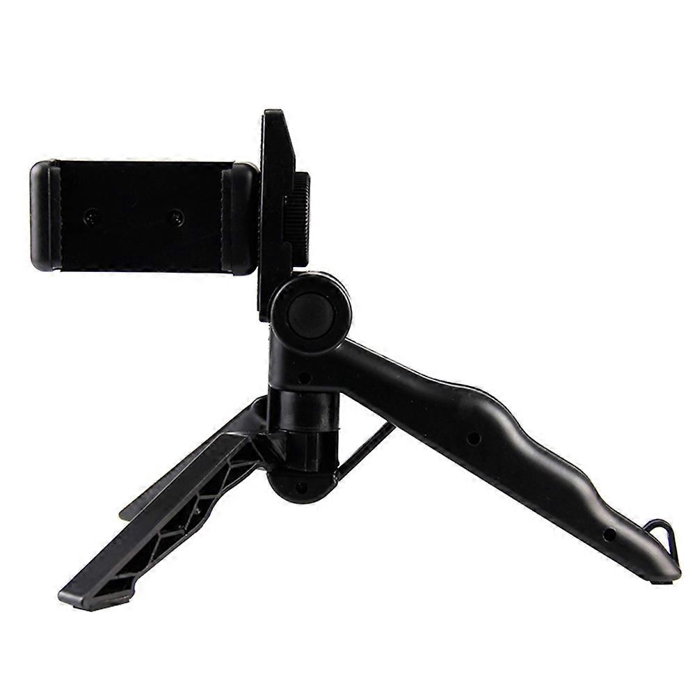 Cell Phone Stand Tripod Clipping Design Daily Use Foldable Plastic 1Set