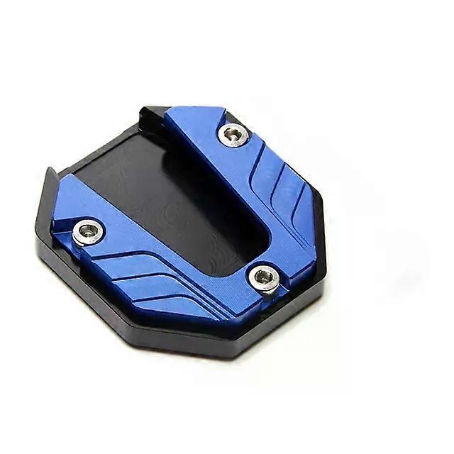 אוניברסלי קטנוע אופנוע קיקסטנד מאריך רגל צד אופניים מעמד הארכה צלחת נגד החלקה בסיס מוגדל מתאים לכל המוטו