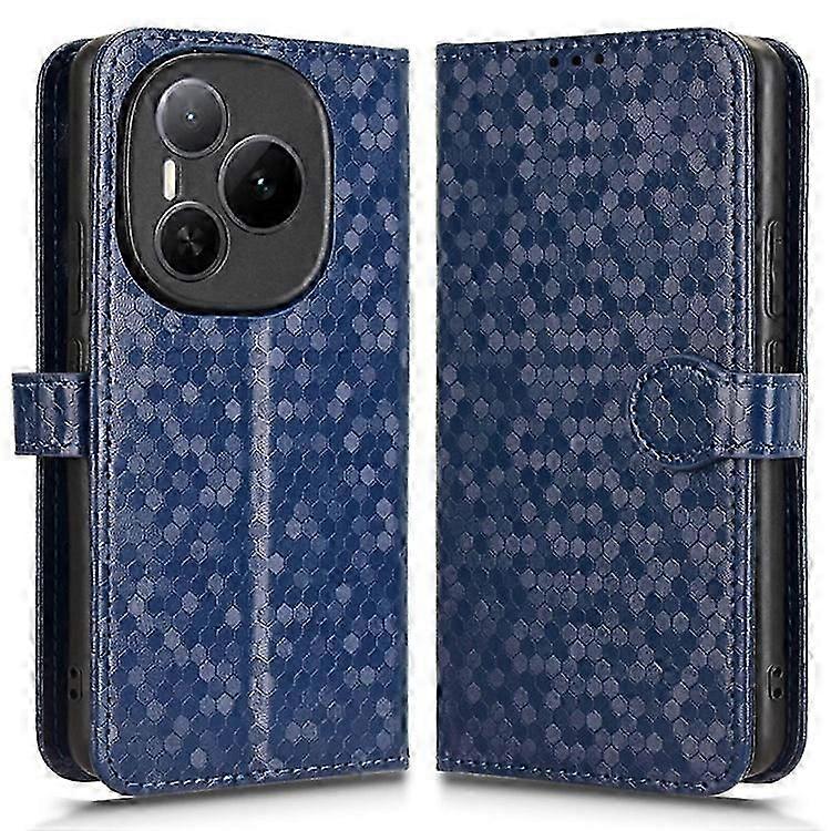 Compatible For Honor Power 5G Wallet Case Dot Pattern Imprint PU Leather Phone Cover