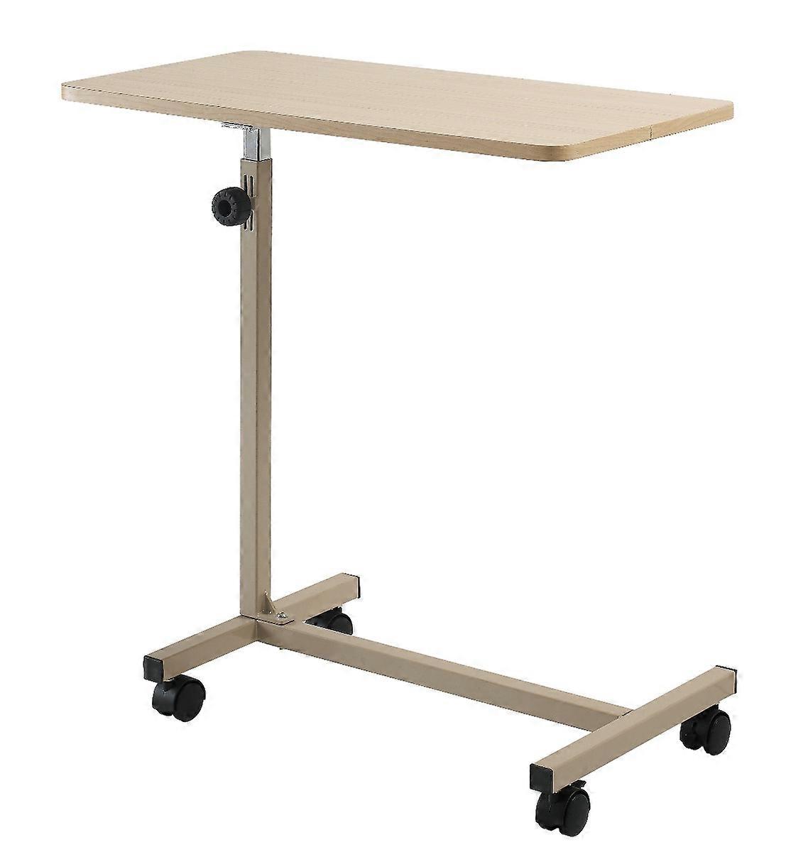 Table à manger réglable avec roulettes