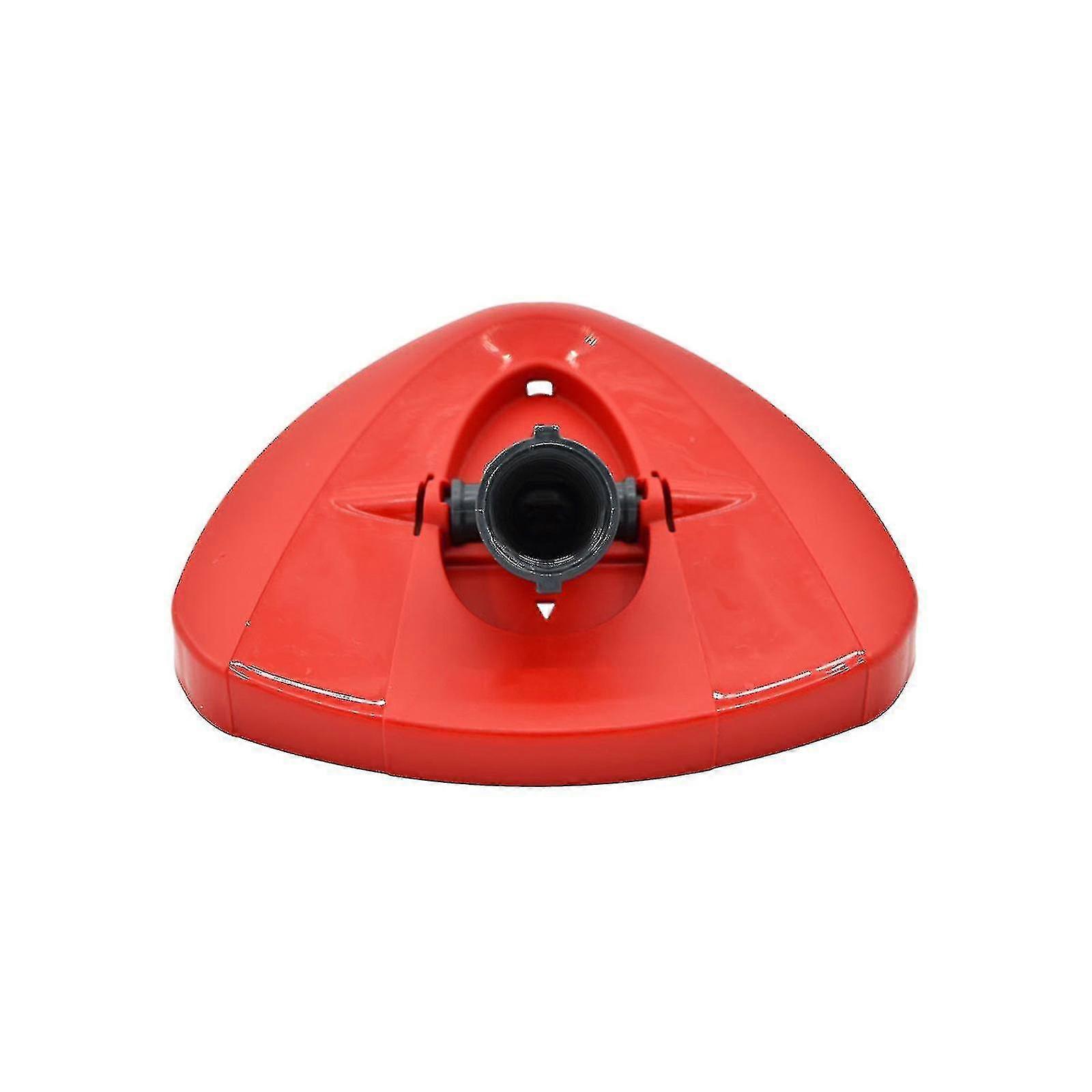 Replacement mop plate for spin mops, 16.5×15.5 cm red PP material, suitable for easy-wring mops