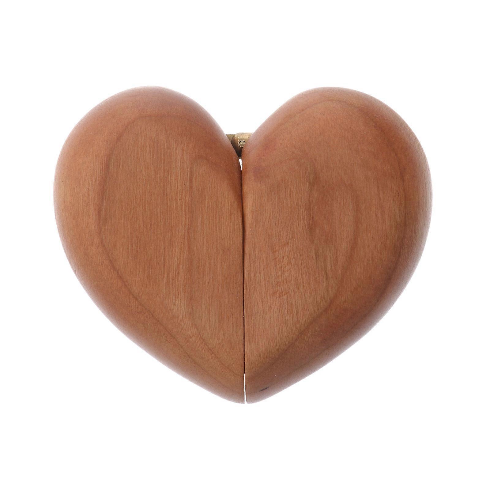 Light Brown Ring Storage Box for Home Storing Made of Synthetic Material Perfect for Wedding Rings 1pc