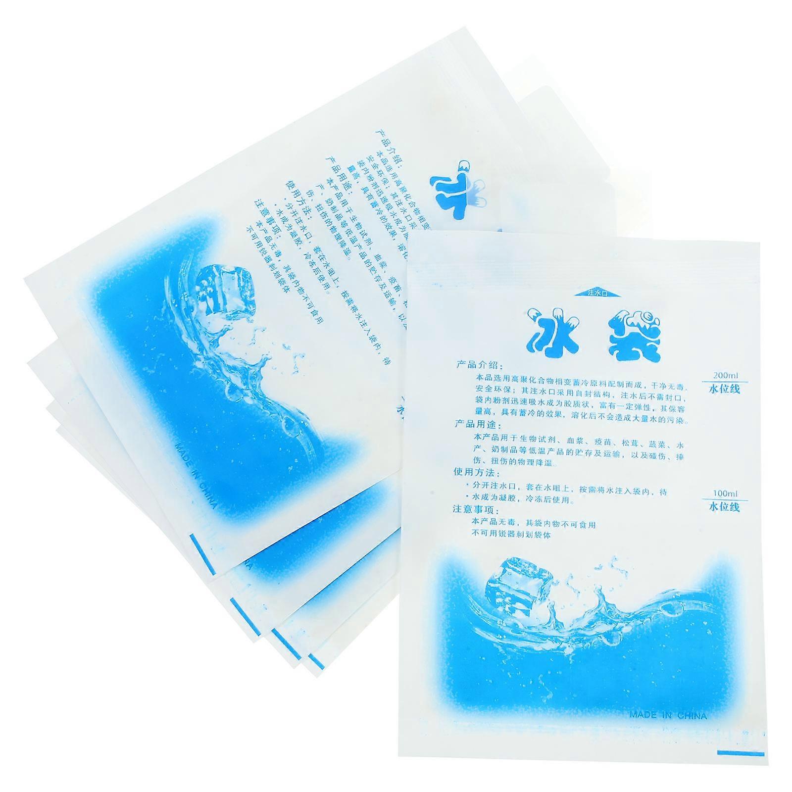 Convenient Ice Pack For Lunch Box And Food Cooling 5Pcs Good Sealing Design For Business Owners
