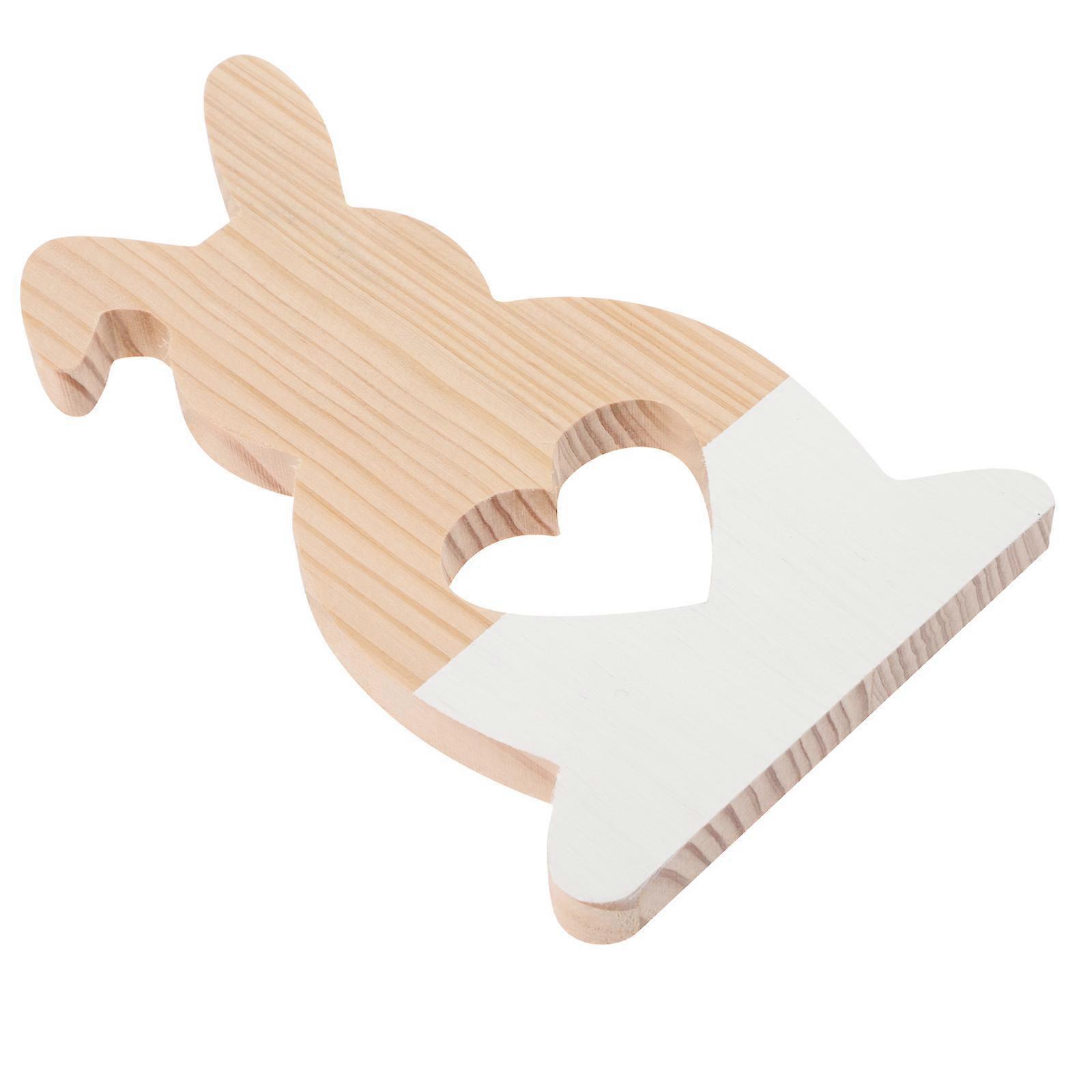 Bunny Appearance Room Decor For Decor Enthusiasts 20x12cm White 1Set