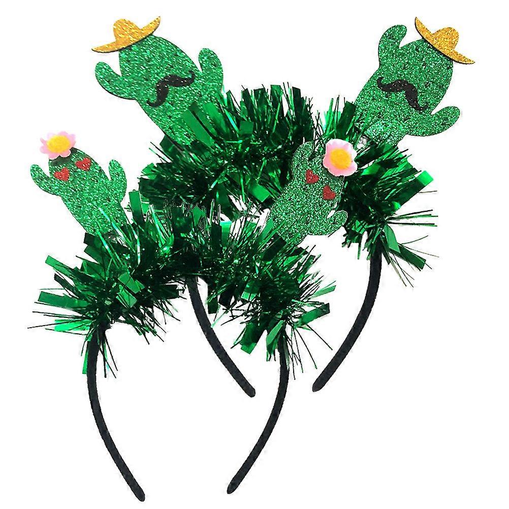 Here's a refined and engaging product description based on your input:
**2pcs Cactus Hair Hoops – Creative Photography Props for Parties &