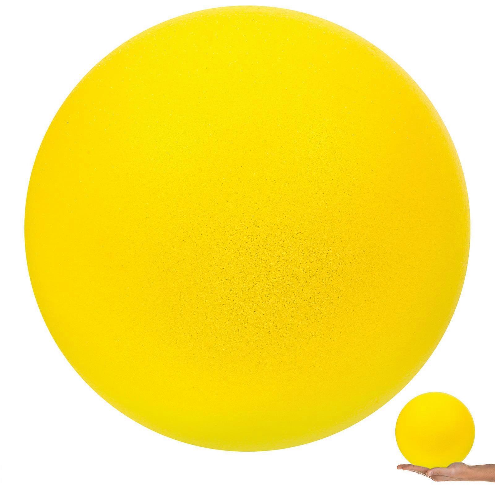 Jumping Ball Kids Indoor Activity Bouncy Ball Yellow Wear-Resistant 1Set