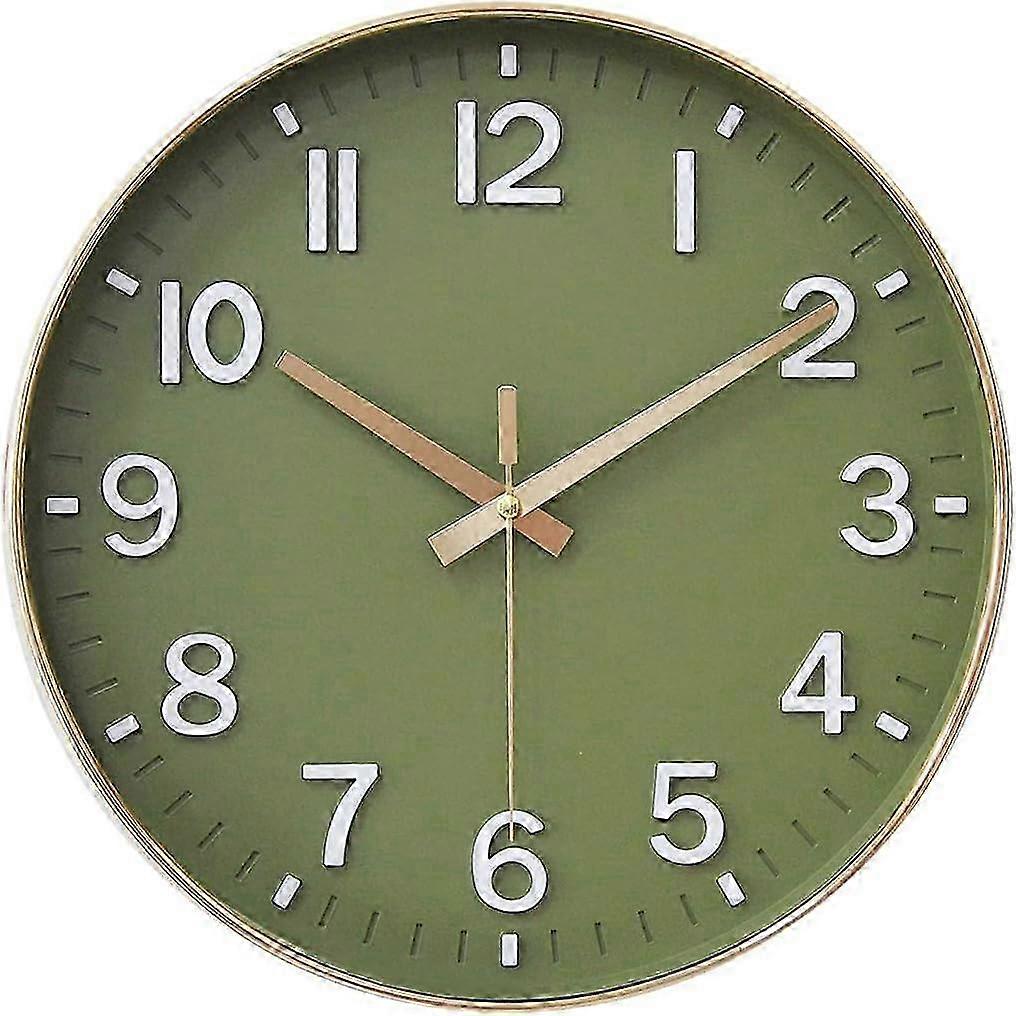 "30cm Silent Large Dial Wall Clock"