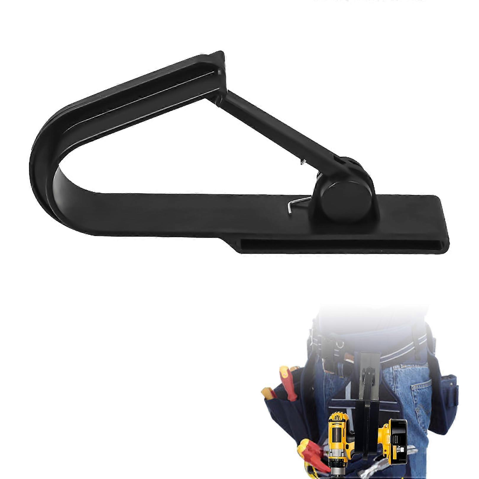 Tool Belt Hook Universal Scaffolding Belt Clip For Drill Holster And Tool Organizer, Compatible With Most Cordless Drills