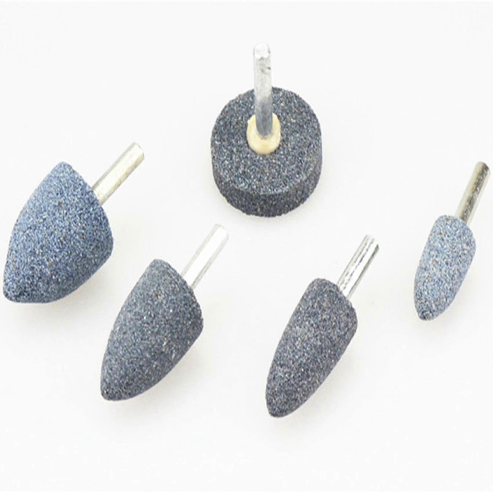 Optimized Abrasive Stone Points Set Grinding Wheel with 1/4-inch Shank for Polishing and Bit Grinding - 7pcs Grinding Stone Kit