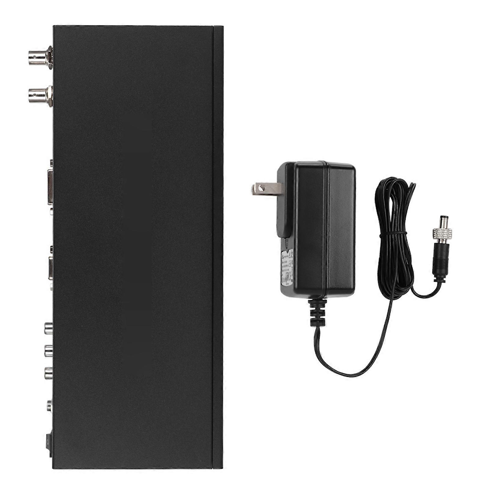 Multi-Format Video Adapter: Convert CVBS/VGA/DVI/HDMI to SDI (US Plug, 110-240V)