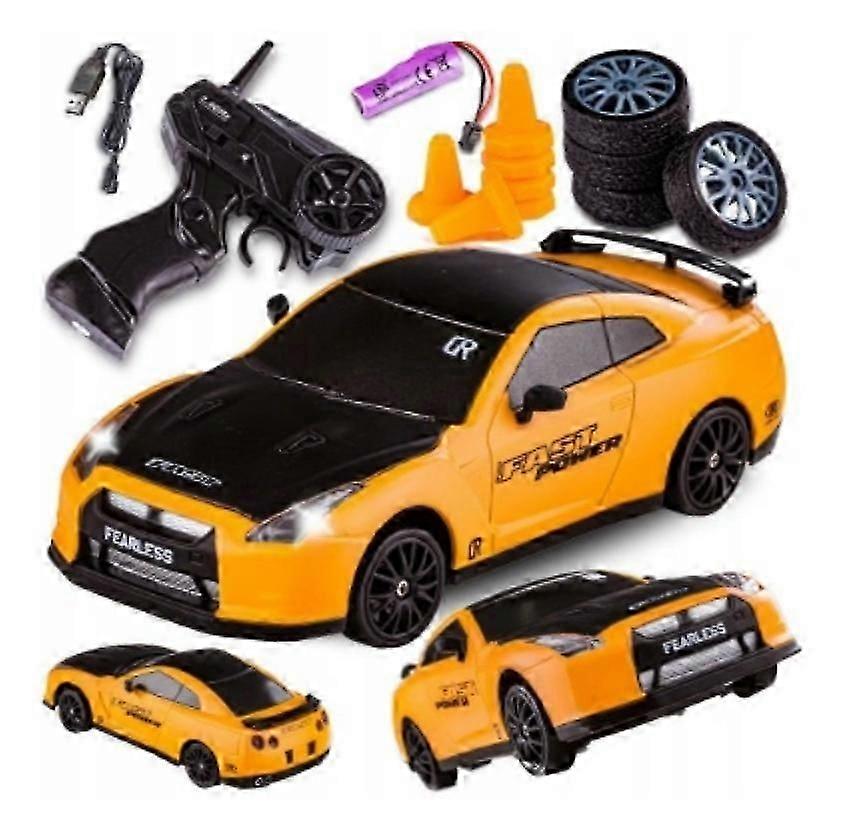 High-Performance 1:24 RC Drift Car with 4WD and Remote Control
