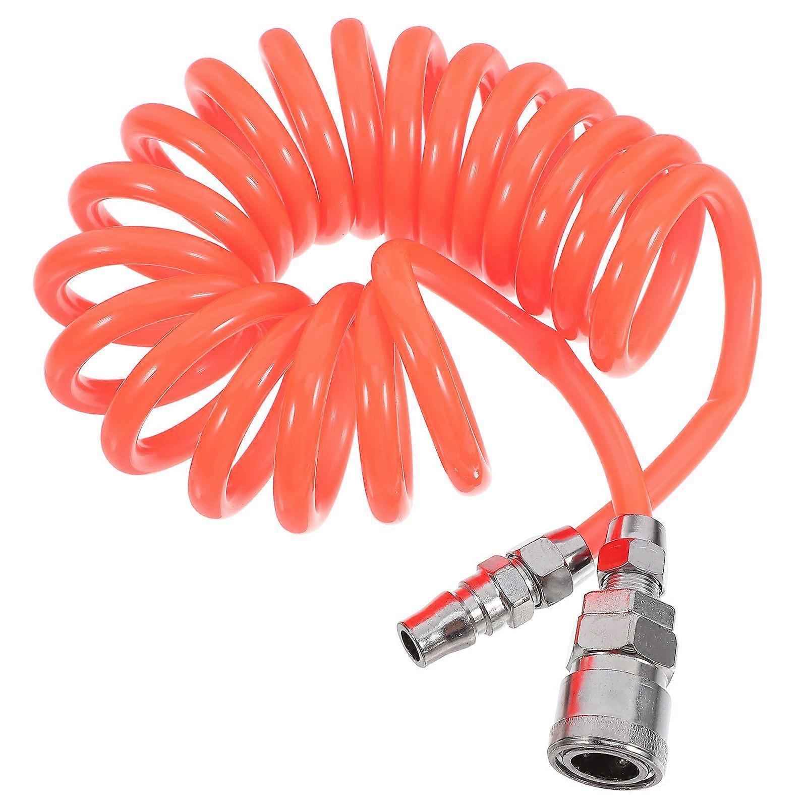 High-pressure Pu Coiled Air Hose 3-meter Coil Spring Compressor Tool For Air Compressor