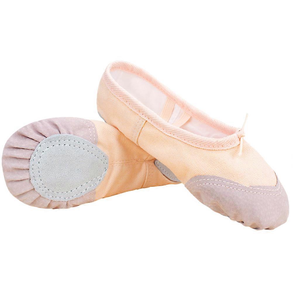 Ballet Shoes For Girls 3 Pairs Soft Sole Indoor Use Multi Color Dance Shoes For Kids With Breathable Design