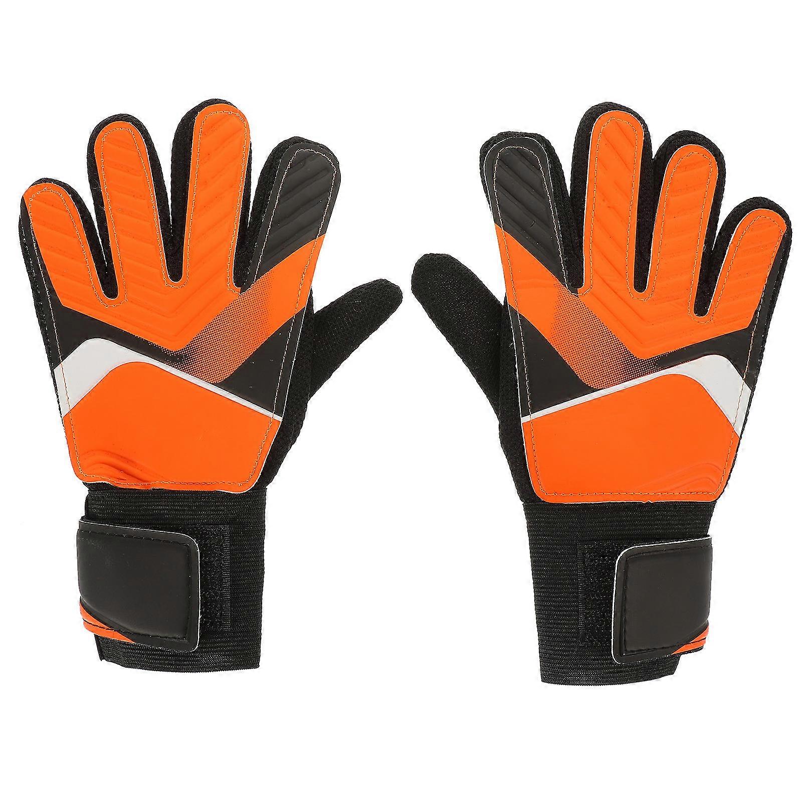3Pack PU Goalkeeper Gloves Non-Slip Soccer Training Gloves For Children With Breathable Material