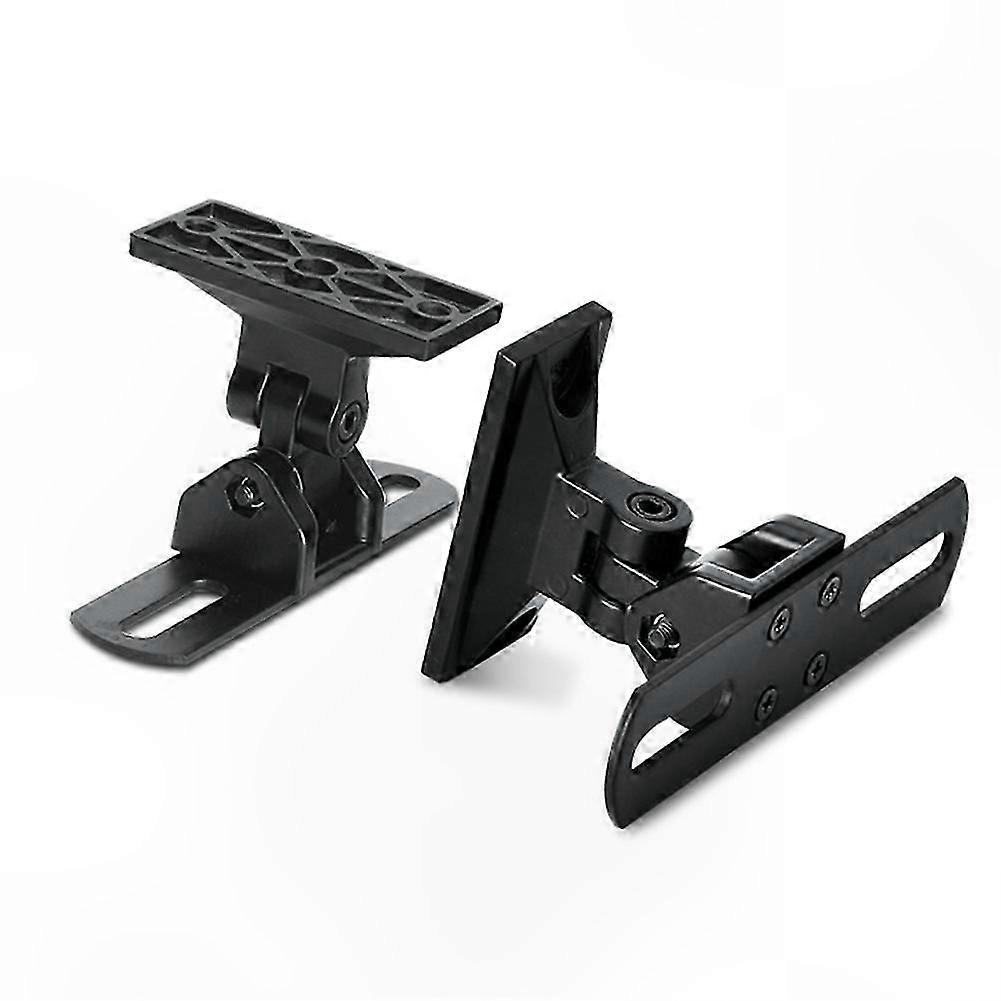 Wall-Mounted Shelf Brackets for Speakers and Books, 2-Pack Studio Monitor Stands